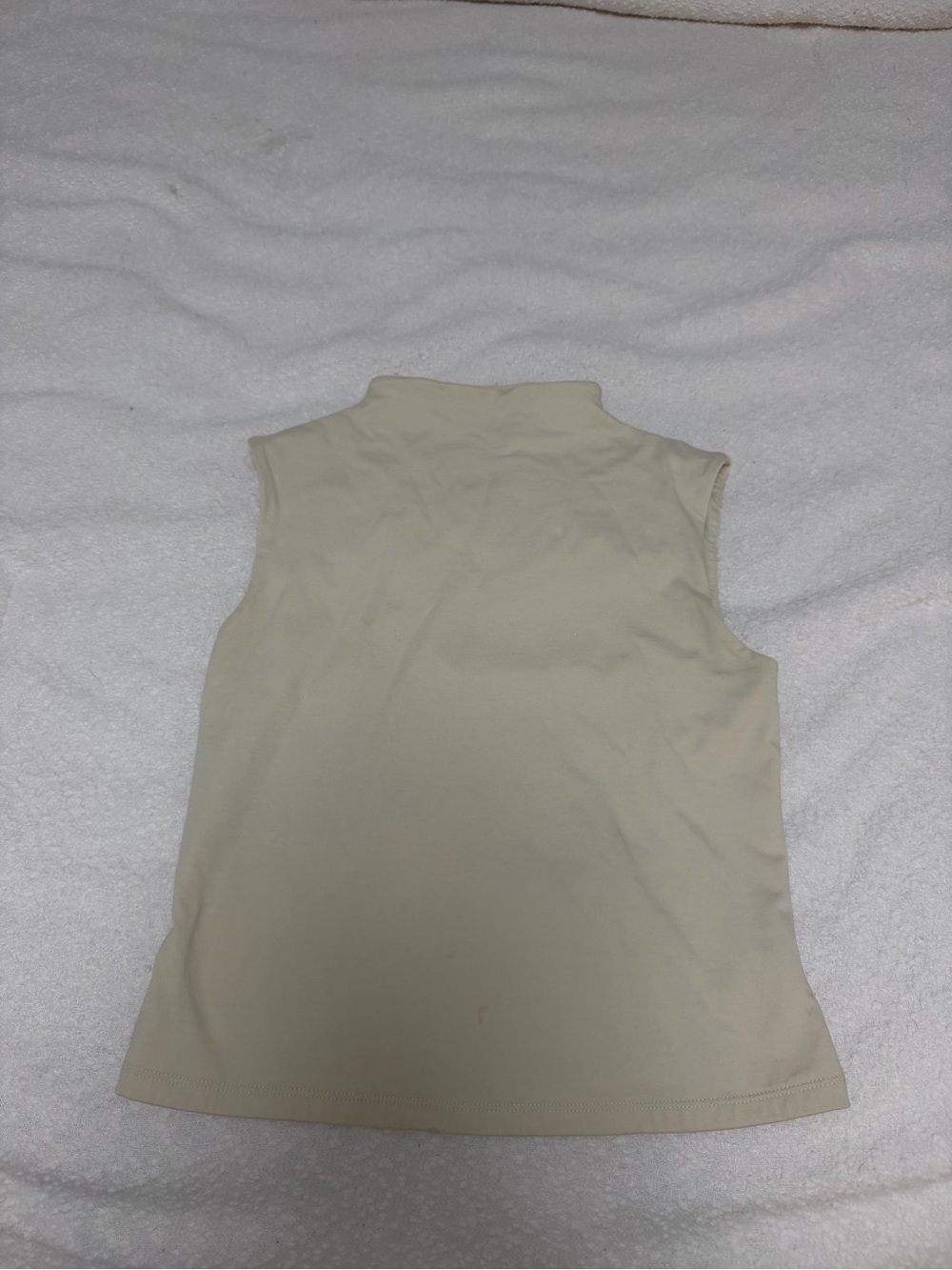 a new day Sleeveless Mock Neck Tank - Cream